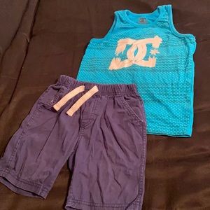 4T DC blue outfit